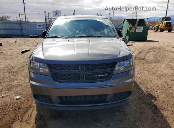 3C4PDCAB0HT619362 2017 DODGE JOURNEY Gray Vista frontal
