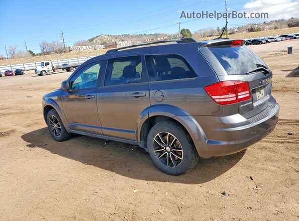 3C4PDCAB0HT619362 2017 DODGE JOURNEY Gray Trasero izquierdo