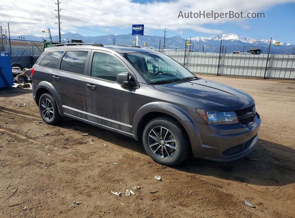 3C4PDCAB0HT619362 2017 DODGE JOURNEY Gray Delantero derecho