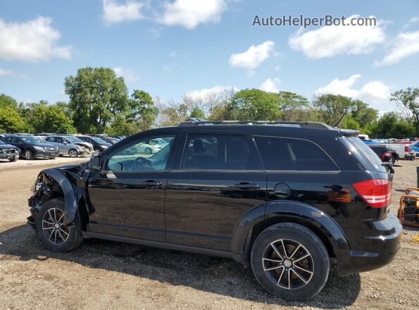 3C4PDCAB0HT684261 2017 DODGE JOURNEY Black Հետևի ձախ