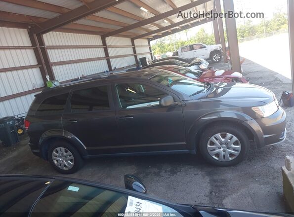 3C4PDCAB0HT694580 2017 DODGE JOURNEY Light Blue Вид задней части салона