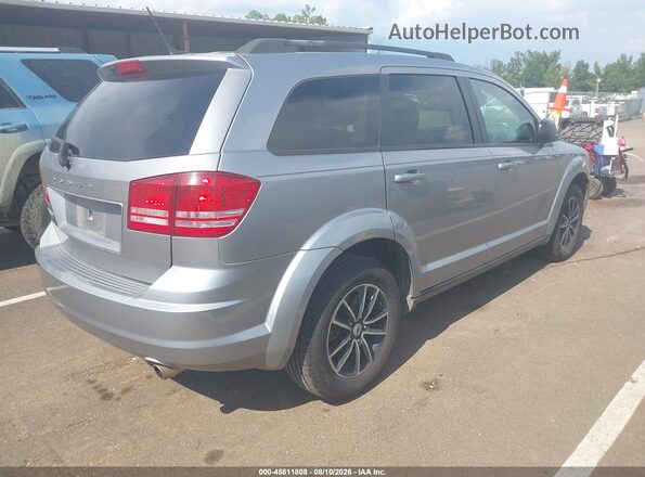3C4PDCAB0JT170089 2018 DODGE JOURNEY Серебряный Задняя правая четверть