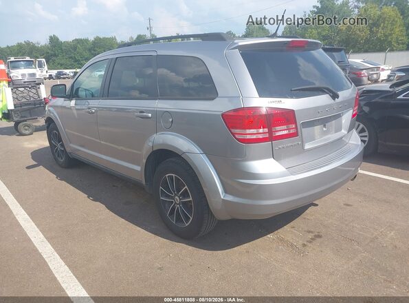 3C4PDCAB0JT170089 2018 DODGE JOURNEY Серебряный Задняя левая четверть