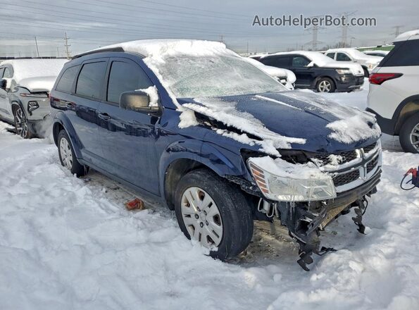 3C4PDCAB0JT218061 2018 DODGE JOURNEY Blue Առջևի աջ