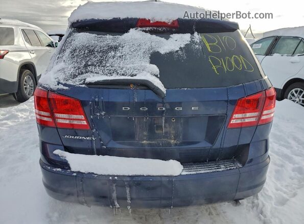 3C4PDCAB0JT218061 2018 DODGE JOURNEY Blue Հետևի տեսք