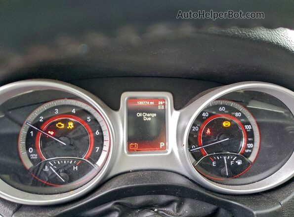 3C4PDCAB0JT218061 2018 DODGE JOURNEY Blue Սարքավորումների վահանակի տեսք
