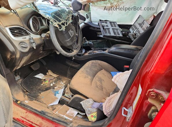 3C4PDCAB0JT446772 2018 DODGE JOURNEY Красный Вид салона спереди