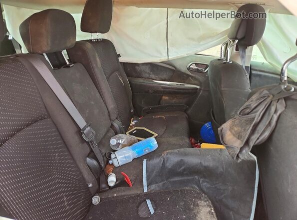 3C4PDCAB0JT446772 2018 DODGE JOURNEY Красный Вид задней части салона