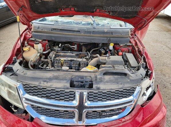 3C4PDCAB0JT446772 2018 DODGE JOURNEY Красный Вид подкапотного пространства