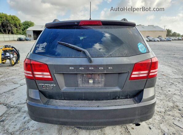 3C4PDCAB0JT530493 2018 DODGE JOURNEY Серый Вид сзади