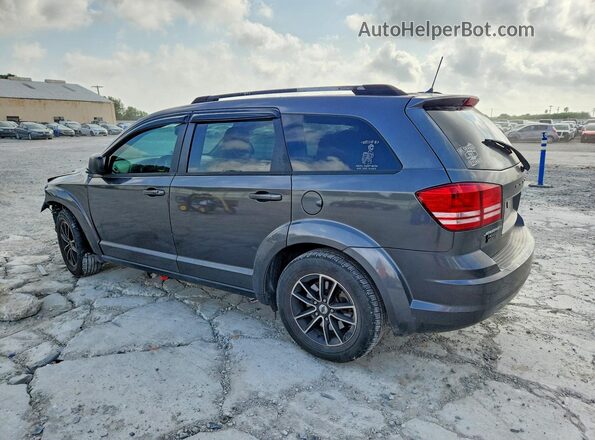 3C4PDCAB0JT530493 2018 DODGE JOURNEY Серый Задняя левая четверть
