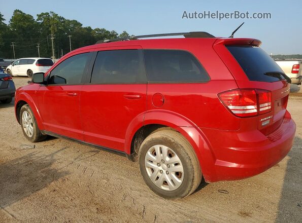 3C4PDCAB0KT873371 2019 DODGE JOURNEY Red Հետևի ձախ