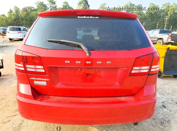 3C4PDCAB0KT873371 2019 DODGE JOURNEY Red Հետևի տեսք