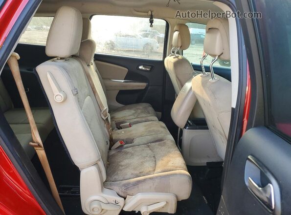 3C4PDCAB0KT873371 2019 DODGE JOURNEY Red Հետևի նստատեղերի տեսք