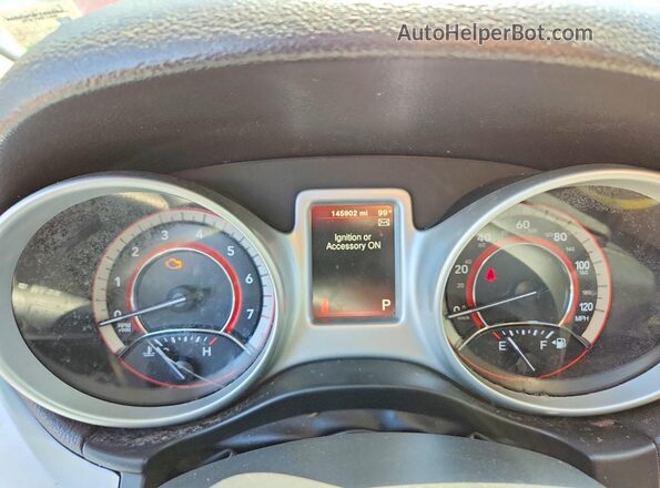 3C4PDCAB0KT873371 2019 DODGE JOURNEY Red Սարքավորումների վահանակի տեսք