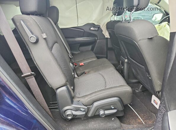 3C4PDCAB0LT202638 2020 DODGE JOURNEY Blue Rear interior view
