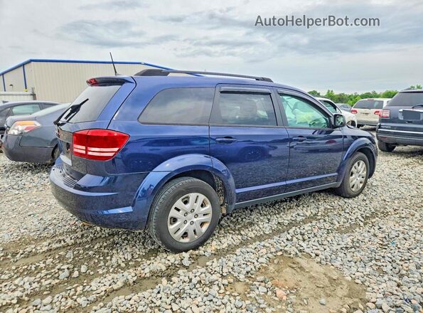 3C4PDCAB0LT202638 2020 DODGE JOURNEY Blue Rear right