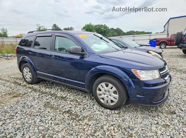3C4PDCAB0LT202638 2020 DODGE JOURNEY Blue Front right