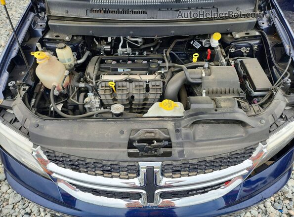 3C4PDCAB0LT202638 2020 DODGE JOURNEY Blue Engine compartment view