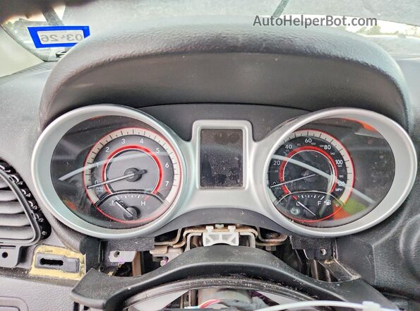 3C4PDCAB0LT278974 2020 DODGE JOURNEY Gray Вид щитка приладів