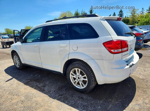 3C4PDCAB1GT112873 2016 DODGE JOURNEY Белый Задняя левая четверть