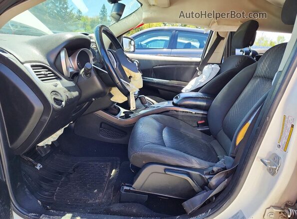 3C4PDCAB1GT112873 2016 DODGE JOURNEY Белый Вид салона спереди