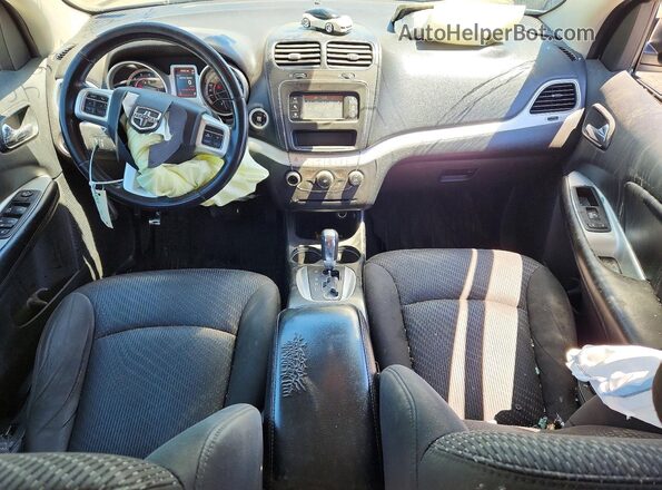3C4PDCAB1GT112873 2016 DODGE JOURNEY Белый Вид панели приборов