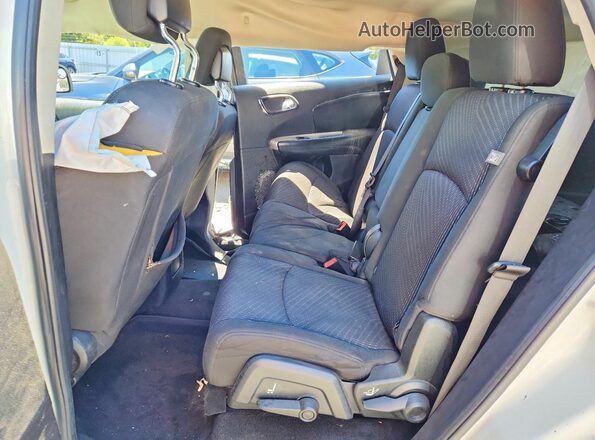 3C4PDCAB1GT112873 2016 DODGE JOURNEY Белый Вид задней части салона