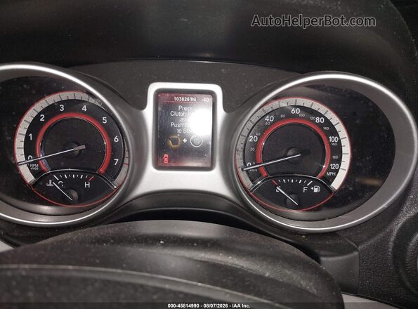 3C4PDCAB1GT195074 2016 DODGE JOURNEY Black უკანა სავარძლების ხედი