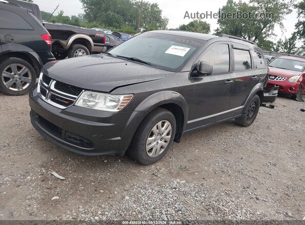 3C4PDCAB1GT247738 2016 DODGE JOURNEY Серый Передняя левая четверть