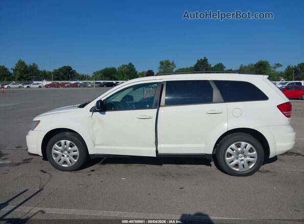 3C4PDCAB1HT507458 2017 DODGE JOURNEY White Vista interior de 360 grados