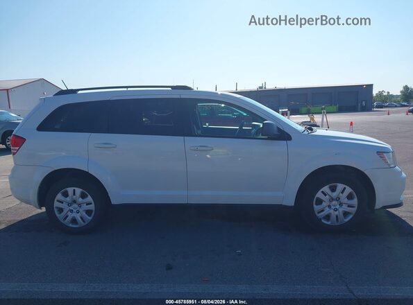 3C4PDCAB1HT507458 2017 DODGE JOURNEY White Vista interior trasera