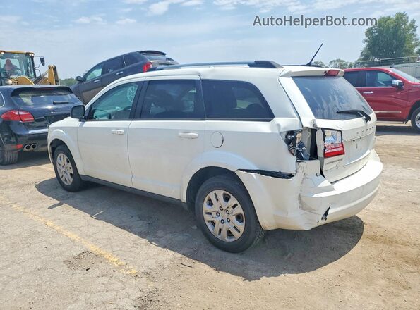 3C4PDCAB1HT599414 2017 DODGE JOURNEY Белый Задняя левая четверть