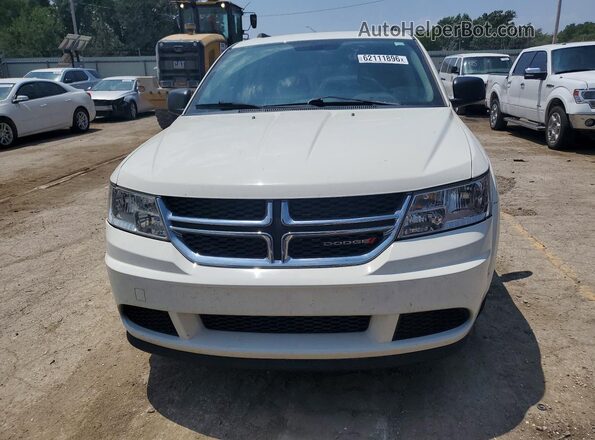 3C4PDCAB1HT599414 2017 DODGE JOURNEY Белый Вид спереди