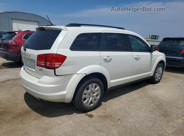 3C4PDCAB1HT599414 2017 DODGE JOURNEY Белый Задняя правая четверть
