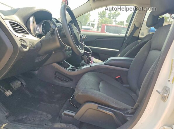 3C4PDCAB1HT599414 2017 DODGE JOURNEY Белый Вид салона спереди