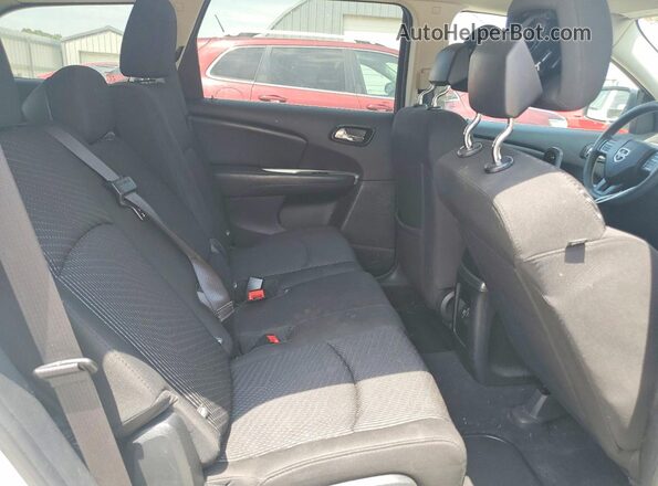 3C4PDCAB1HT599414 2017 DODGE JOURNEY Белый Вид задней части салона