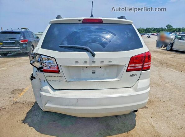 3C4PDCAB1HT599414 2017 DODGE JOURNEY Белый Вид сзади