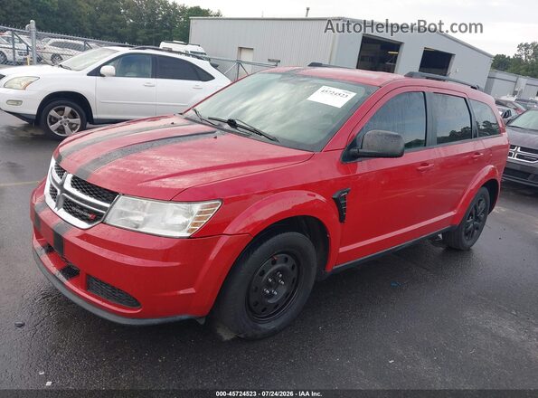 3C4PDCAB1HT673298 2017 DODGE JOURNEY Red Передня ліва чверть
