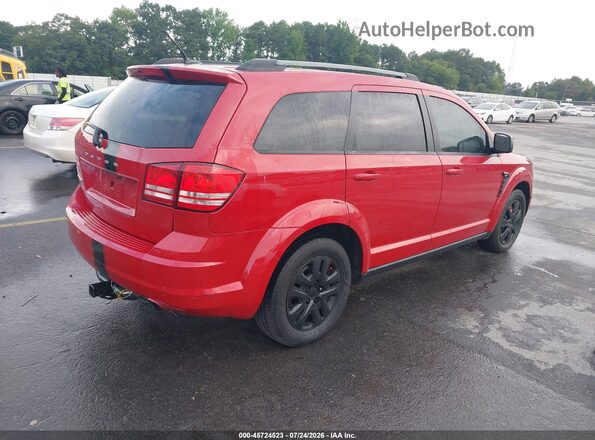 3C4PDCAB1HT673298 2017 DODGE JOURNEY Red Задня права чверть