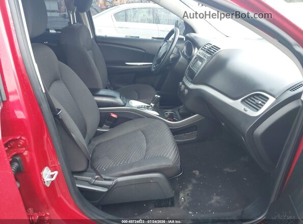 3C4PDCAB1HT673298 2017 DODGE JOURNEY Red Вид салону спереду
