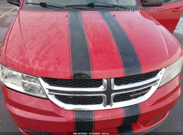 3C4PDCAB1HT673298 2017 DODGE JOURNEY Red Вид спереду