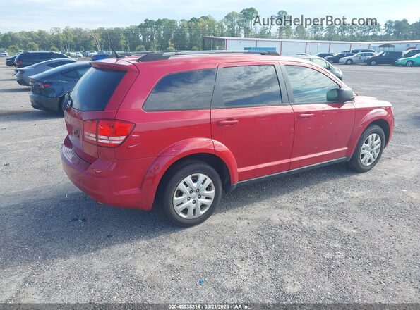 3C4PDCAB1HT695043 2017 DODGE JOURNEY Red Trasero derecho