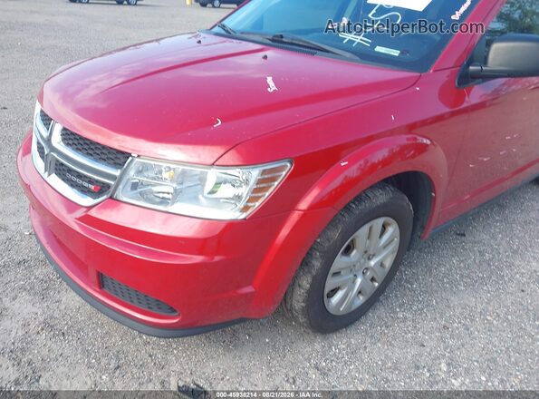 3C4PDCAB1HT695043 2017 DODGE JOURNEY Red Vista frontal