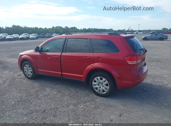 3C4PDCAB1HT695043 2017 DODGE JOURNEY Red 