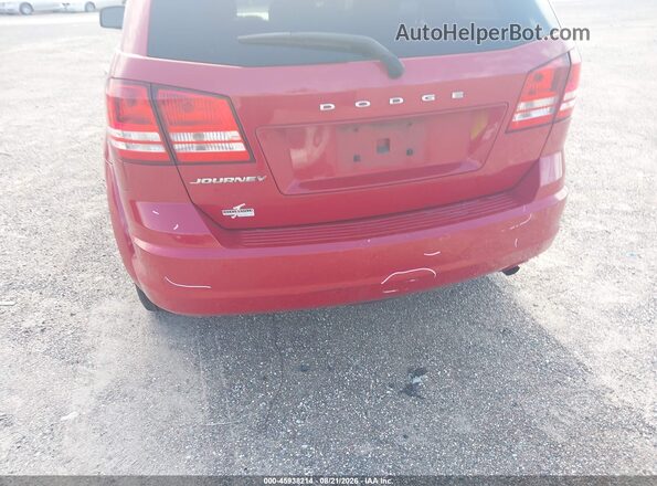 3C4PDCAB1HT695043 2017 DODGE JOURNEY Red 