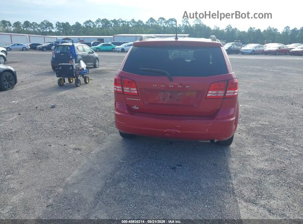 3C4PDCAB1HT695043 2017 DODGE JOURNEY Red 