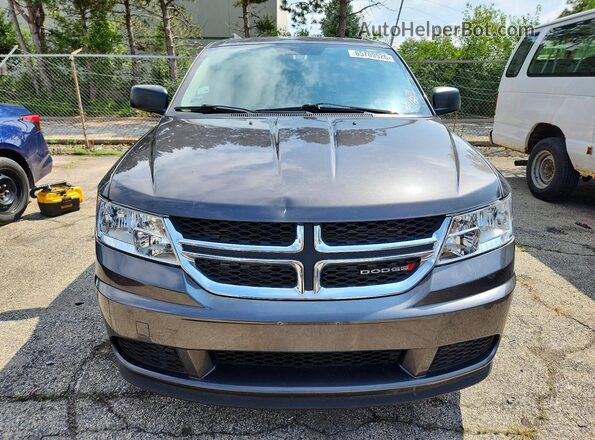 3C4PDCAB1HT707255 2017 DODGE JOURNEY Gray Вид спереду