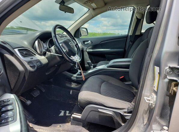 3C4PDCAB1JT184020 2018 DODGE JOURNEY Silver წინა სალონის ხედი