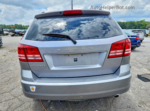 3C4PDCAB1JT184020 2018 DODGE JOURNEY Silver უკანა ხედი